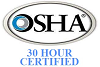osha 30 hr trained logo